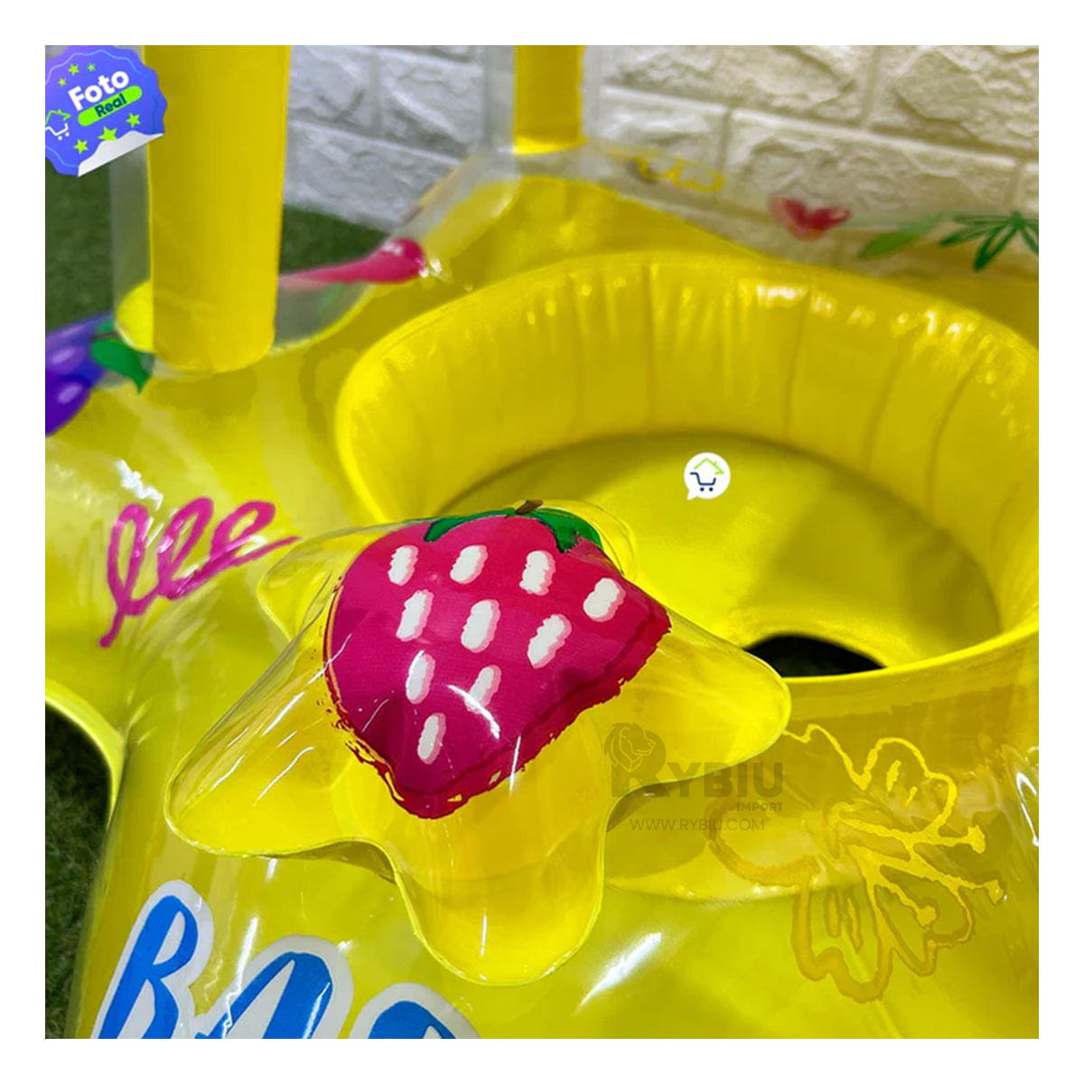 Flotador para Piscina en Color Amarillo Y+Agendita