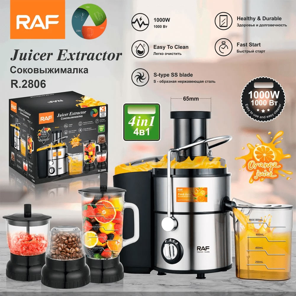 EXTRACTOR ELECTRICO MULTIFUNCION 4 1 RAF R.2806 | Promart.pe - Promart