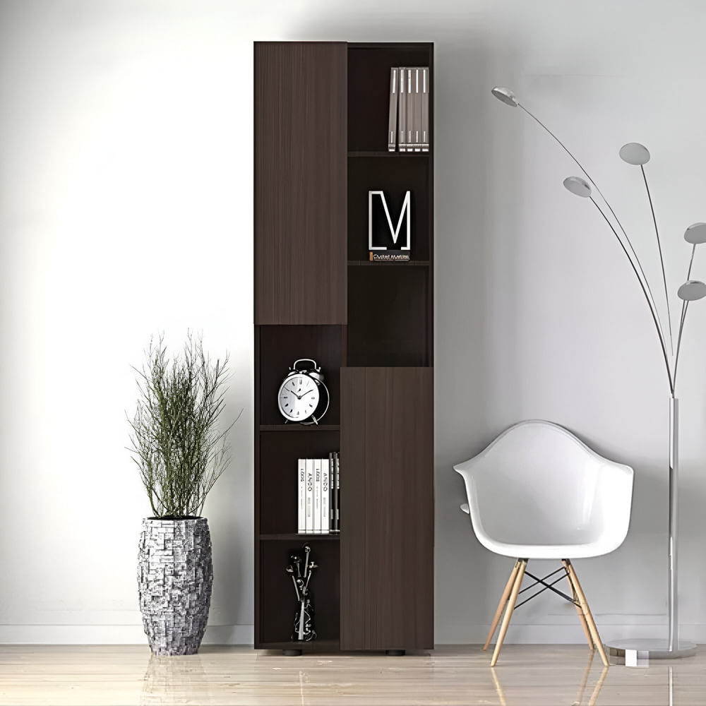 Estante Moderno Daniel Marrón R&R MUEBLES