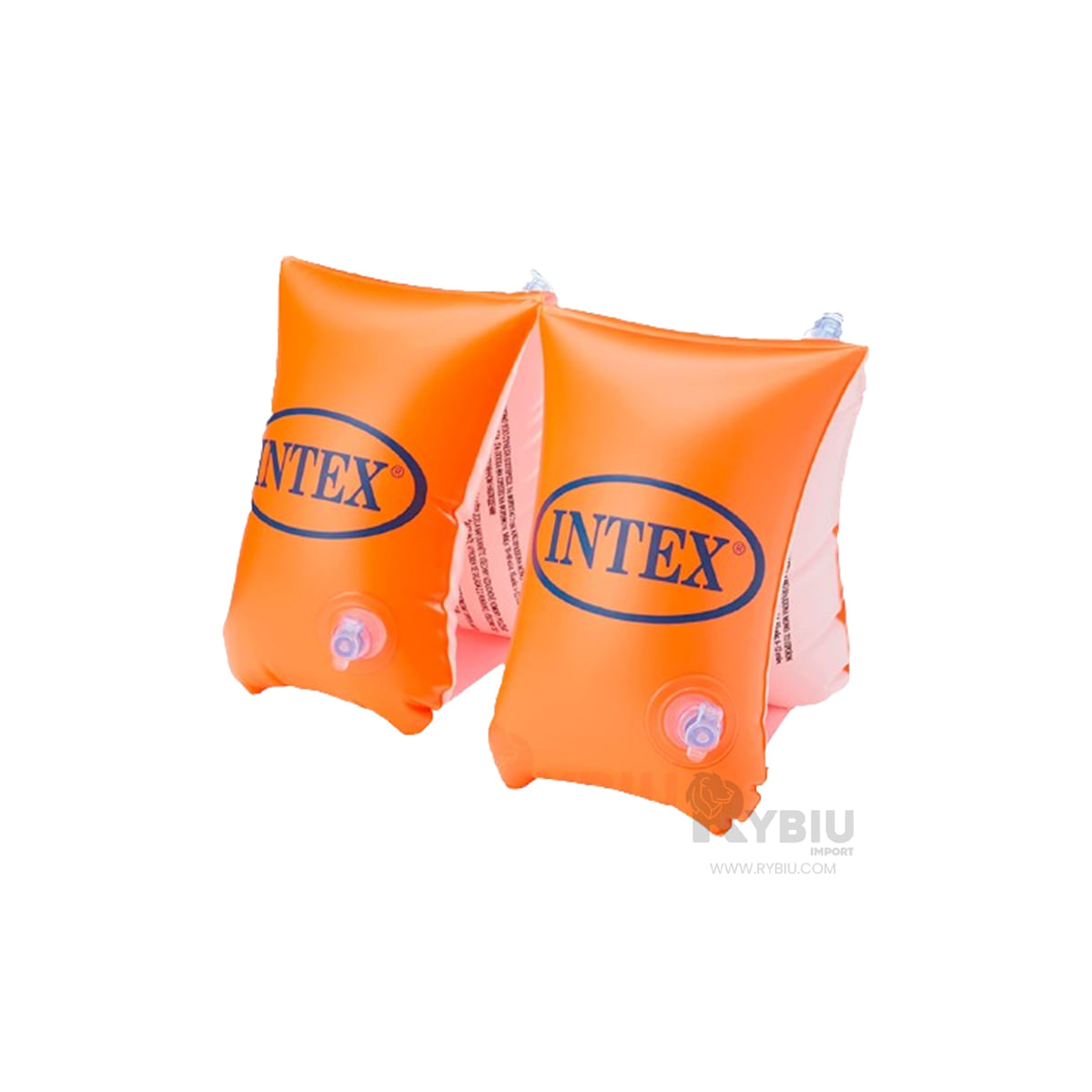 Inflable Practico en Anaranjado Y+Regalo Ligas para Peinar