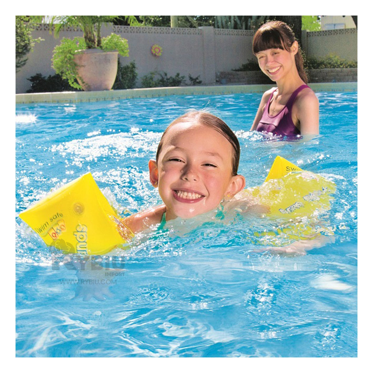 Inflable para Piscina 30x15cm Amarillo Y+Post-it Adhesivos
