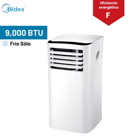 Aire Acondicionado Portátil Midea 9,000 Btu On Off