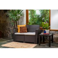 Sillón de Terraza Reyplast Tavarua Ratán Marrón Moro
