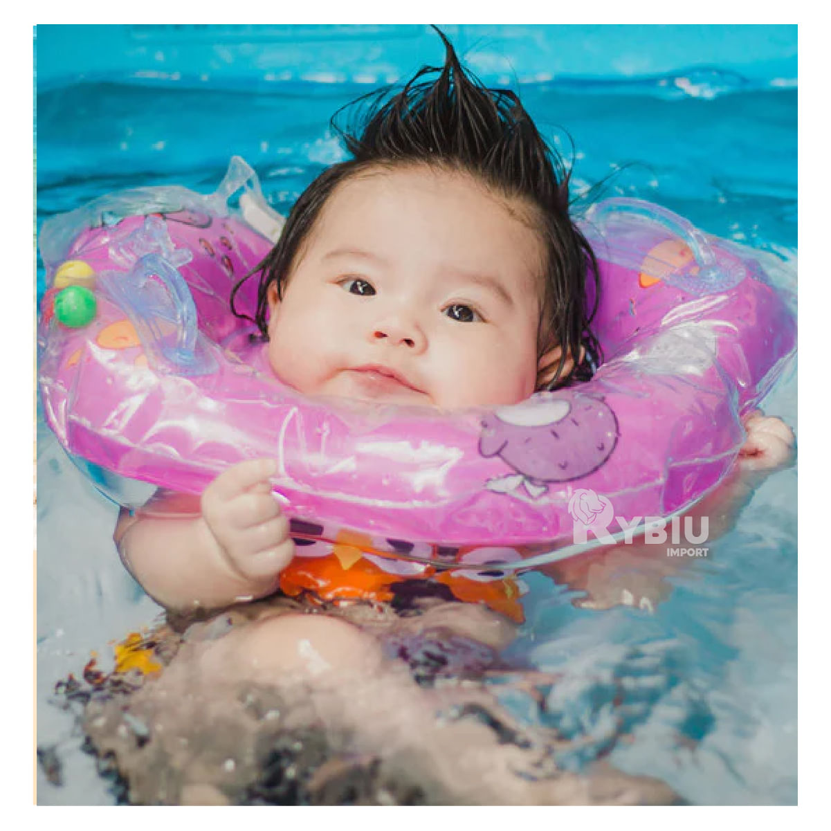 Inflable para Habitacion de Color Rosado Y+Post-it adhesivos