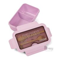 Envase Hermetico de Color Morado Y+Regalo Agendita