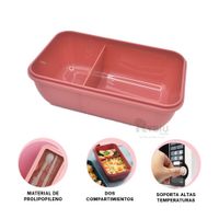Envase para Paseos en Color Rosado Y+Ligas de Regalo