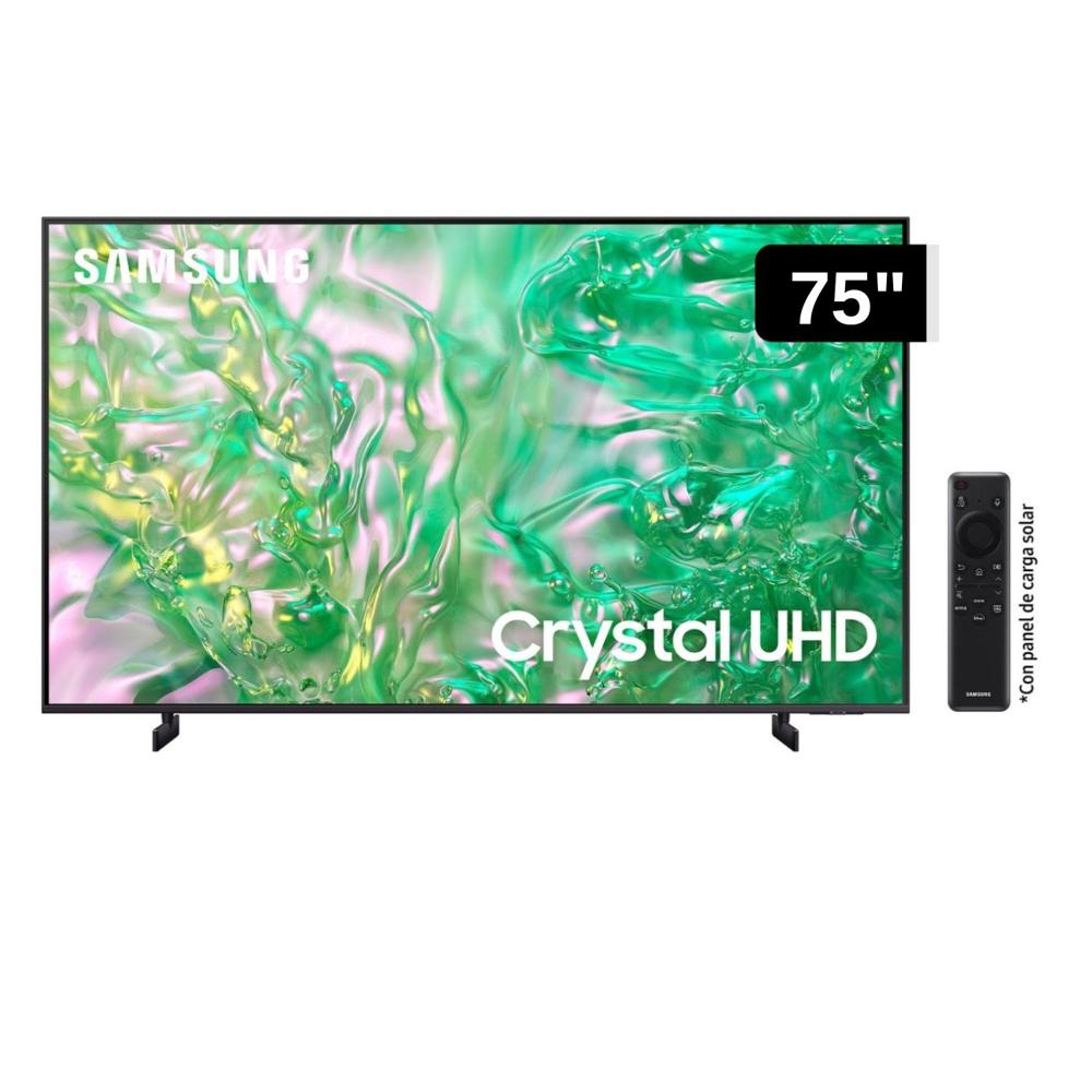 Televisor Samsung LED Smart TV 75 Crystal UHD 4K- UN75DU8000GXPE