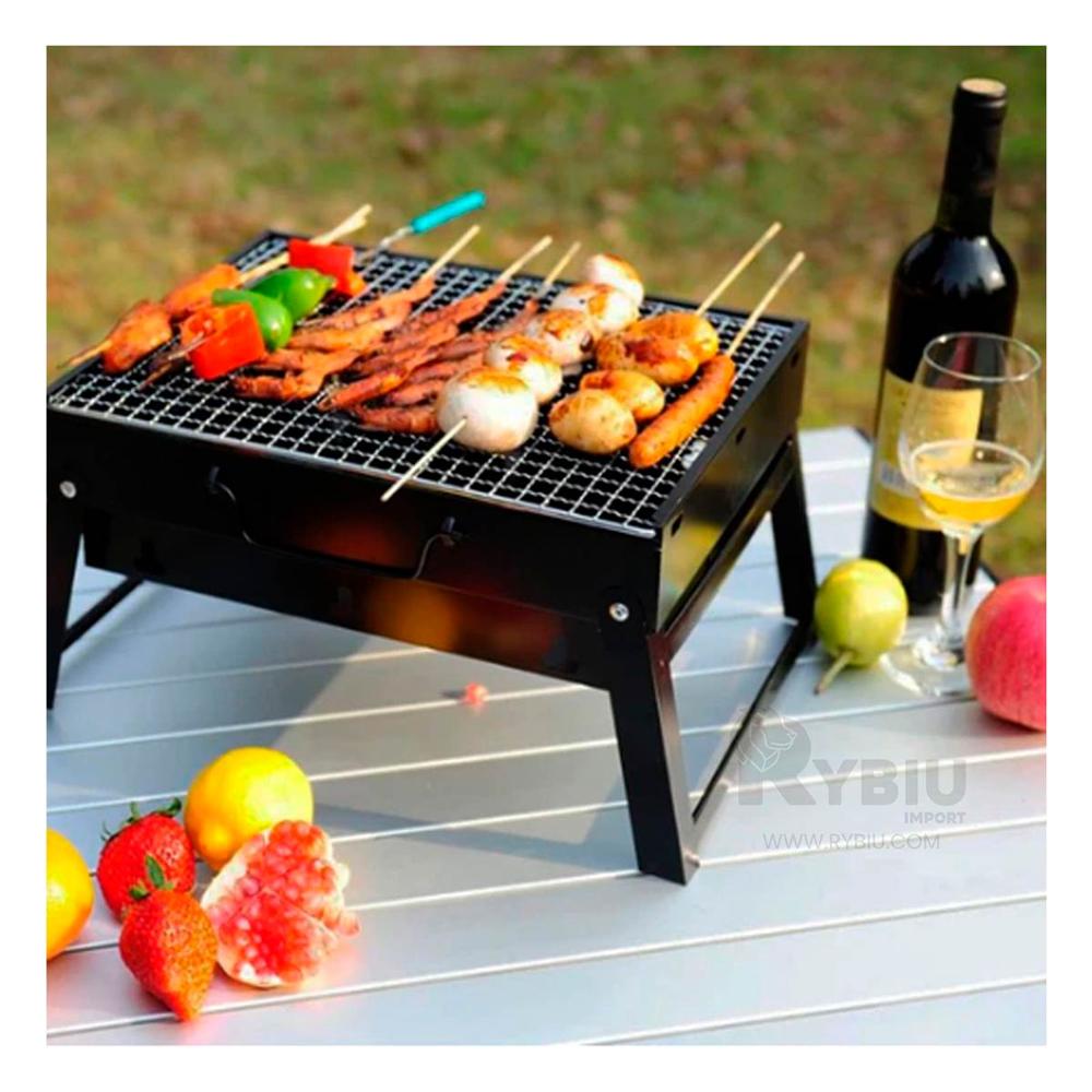 Asador Adaptable de Carbon Tono Negro Y+Post-it Adhesivos