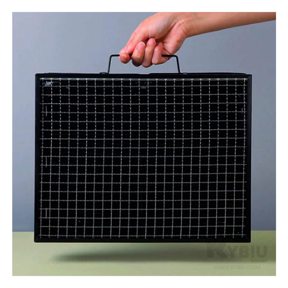 Barbacoa Moderna para Campo en Negro Y+Gift MiniAgenda