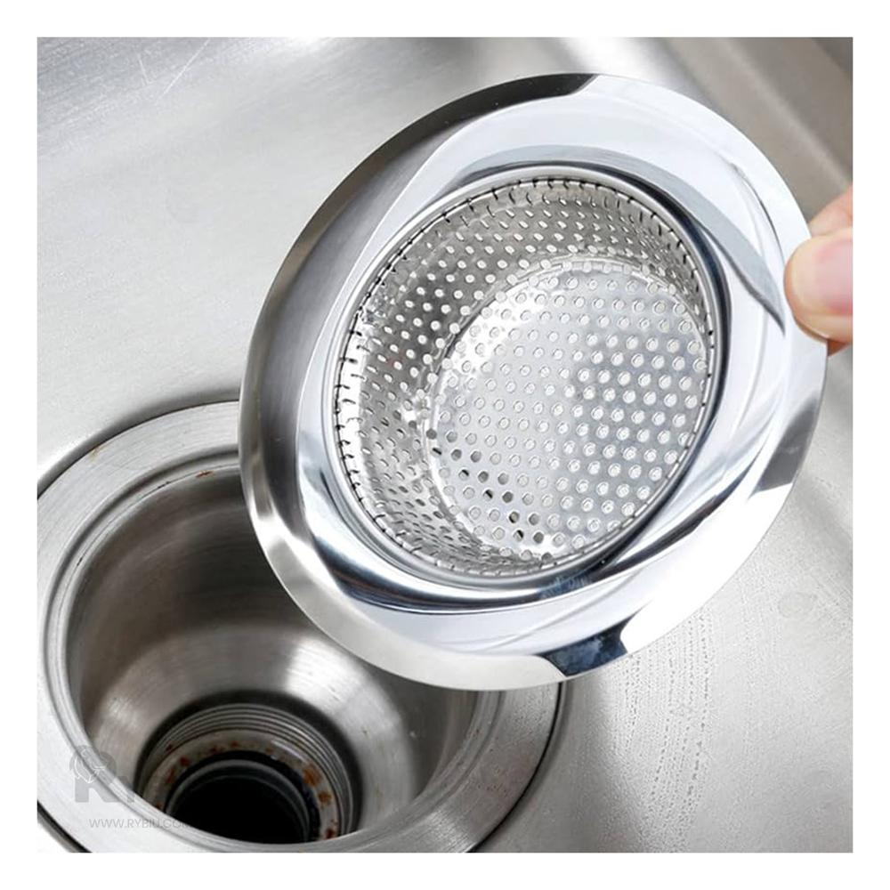 Rejilla Filtradora de Caño 9 cm para Casaen Color Plateado