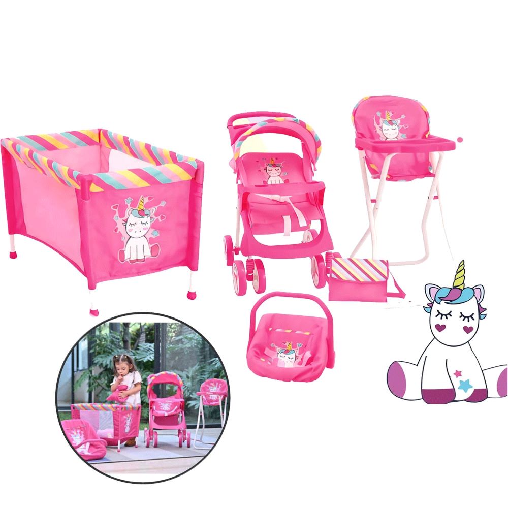 Set de Muñecas Baby Kits Maxi Doll  Unicornio