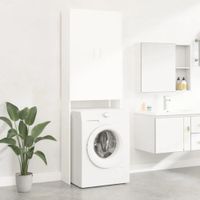 Mueble Para Lavanderia Moderno Shiki Blanco R&R Muebles