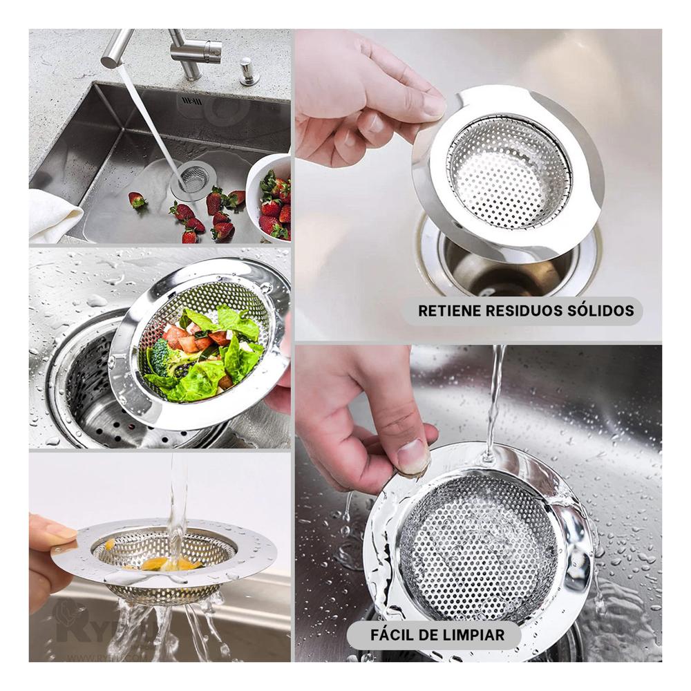 Filtrador Funcional 5.4 cm de Plateado Y+Gift MiniAgenda