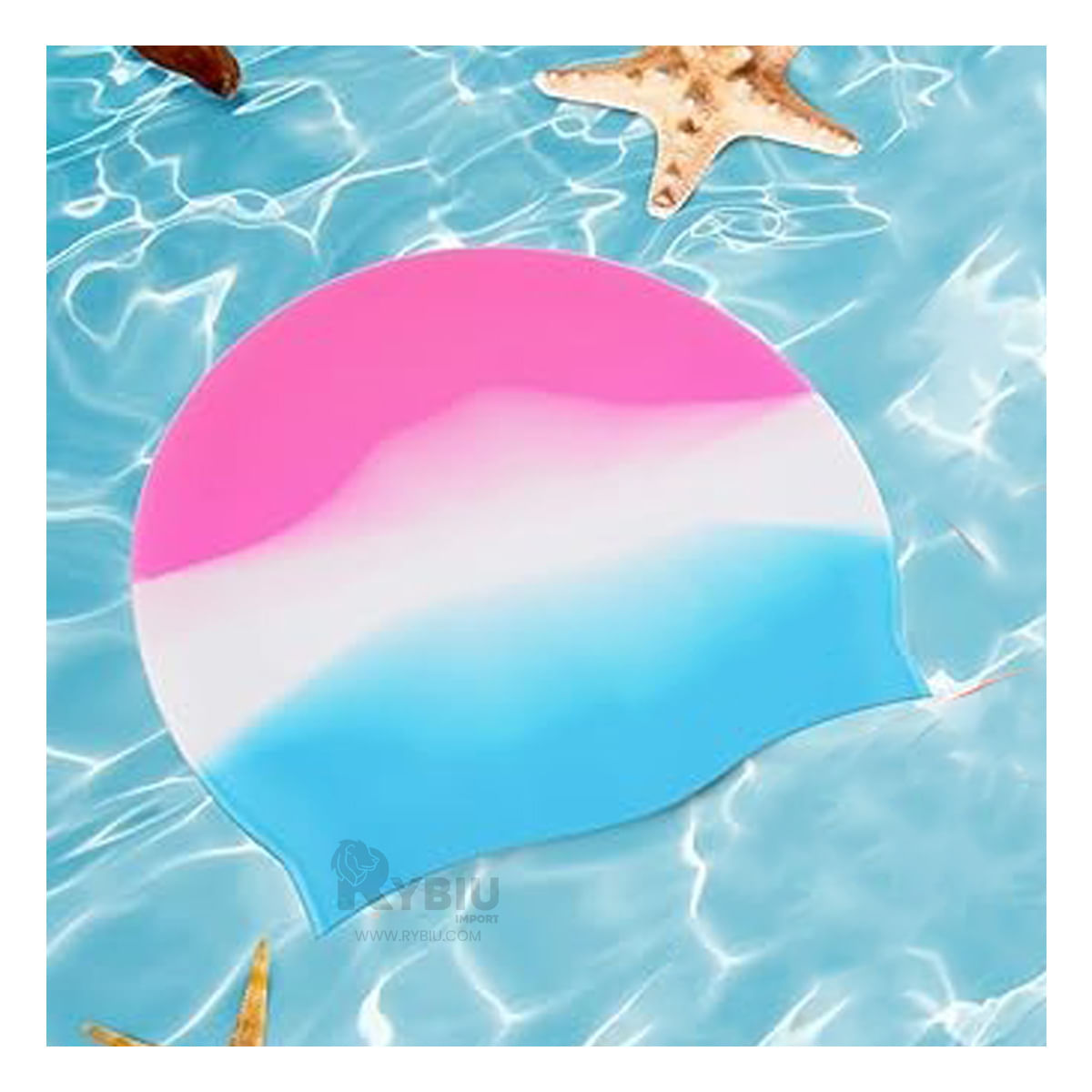 Gorro de Baño para Natacion en Fucsia Y+Regalo Agendita