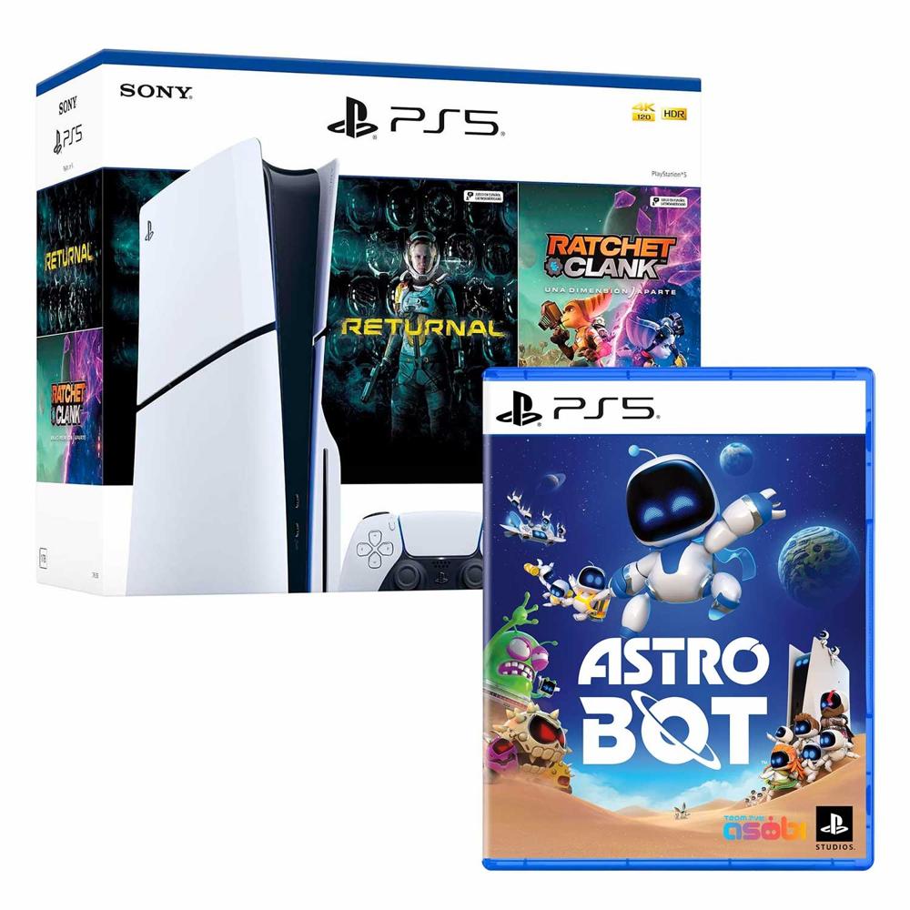 Consola Playstation 5 Slim Bundle Ratchet + Astro Bot - Promart