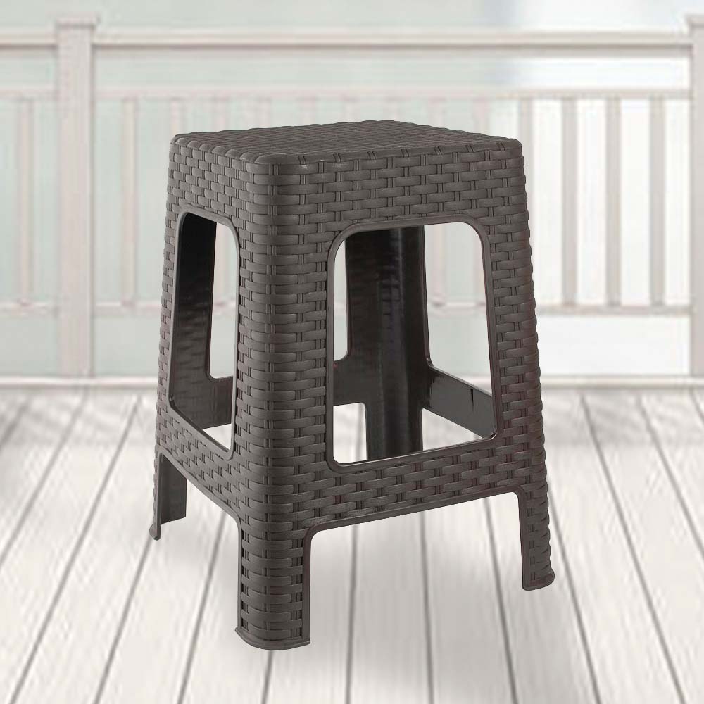 Banco de Plástico Grande Tavarua Ratán Sintético