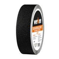 Cinta Antideslizante Carburo de Silicio Werken 2'x 4.5 m Negro