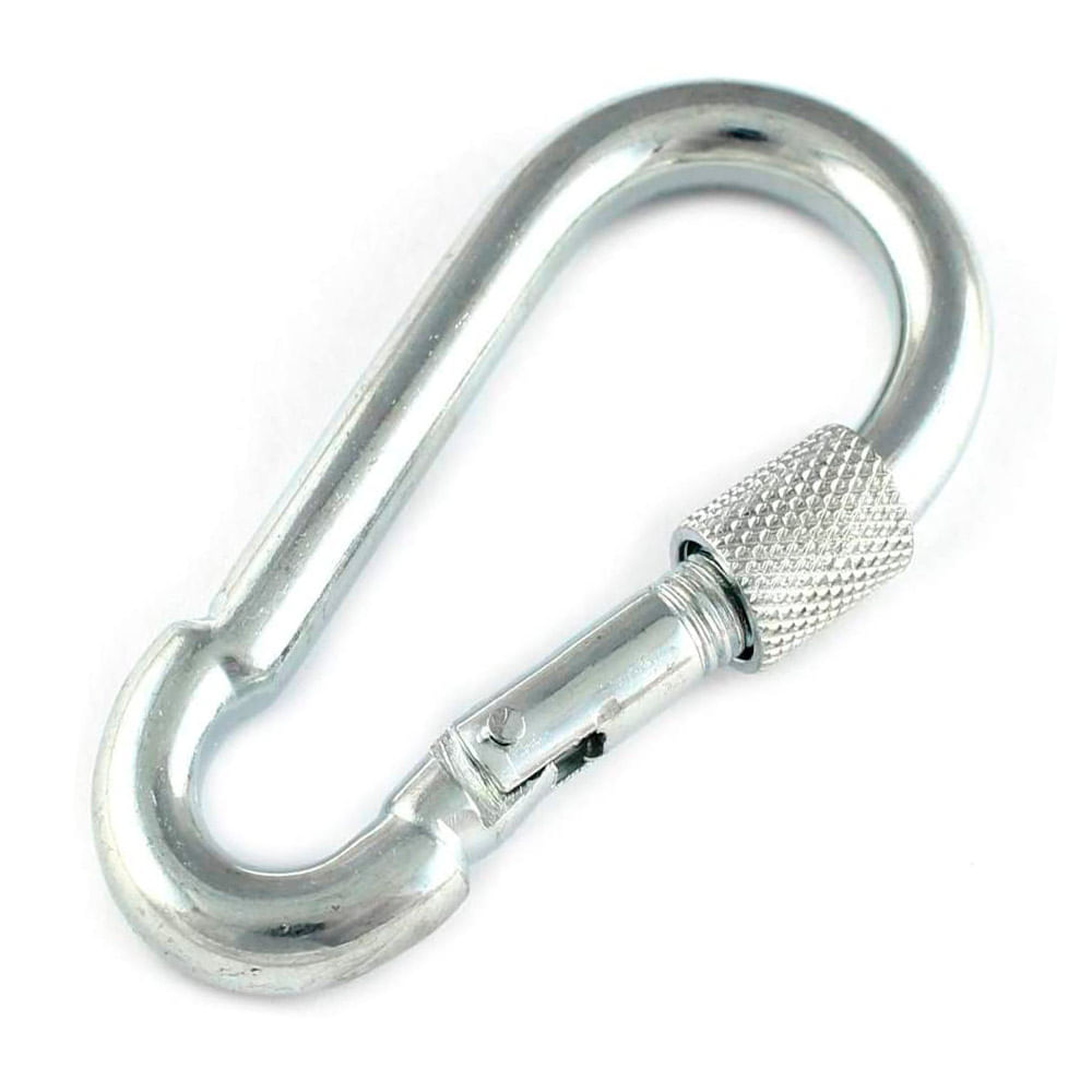 Gancho Mosquetón de Seguridad 6x60mm Werken Fierro Modelo Fija