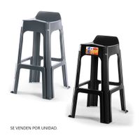 Super banco alto bar ergonómico Polinplast