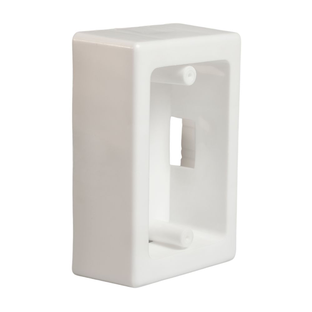 Caja Movil + Caja Rectangular Polipropileno Werken Modelo Adosable Blanco