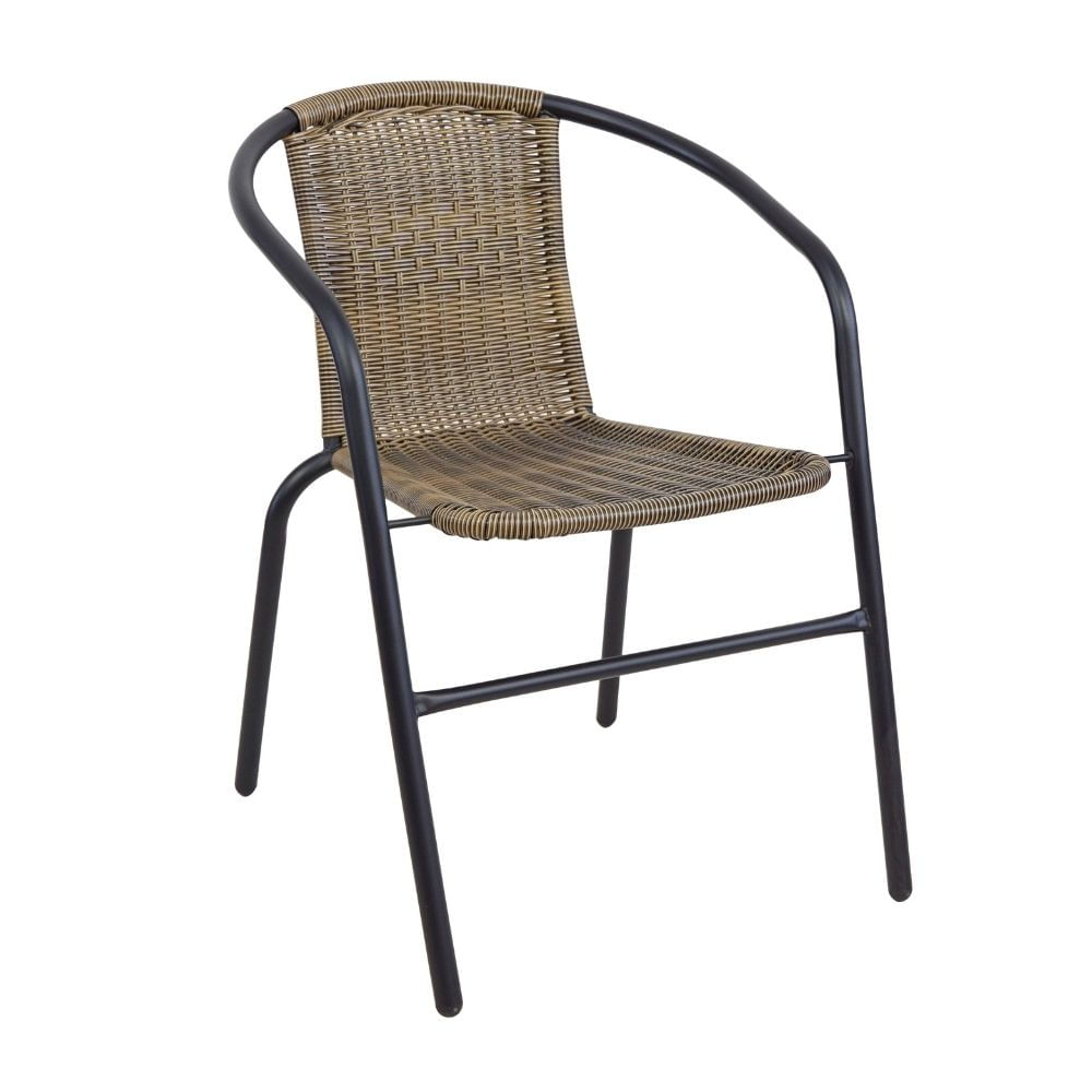 Silla de Terraza Orange New Bistro Marrón de Acero