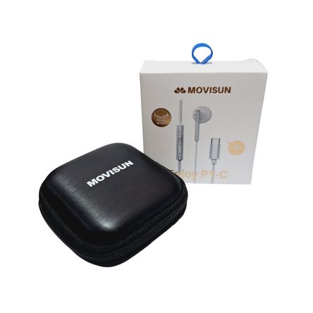 Audífono Enjoy Tipo C P1-C MOVISUN Blanco Audífono Enjoy Tipo C P1-C MOVISUN Blanco