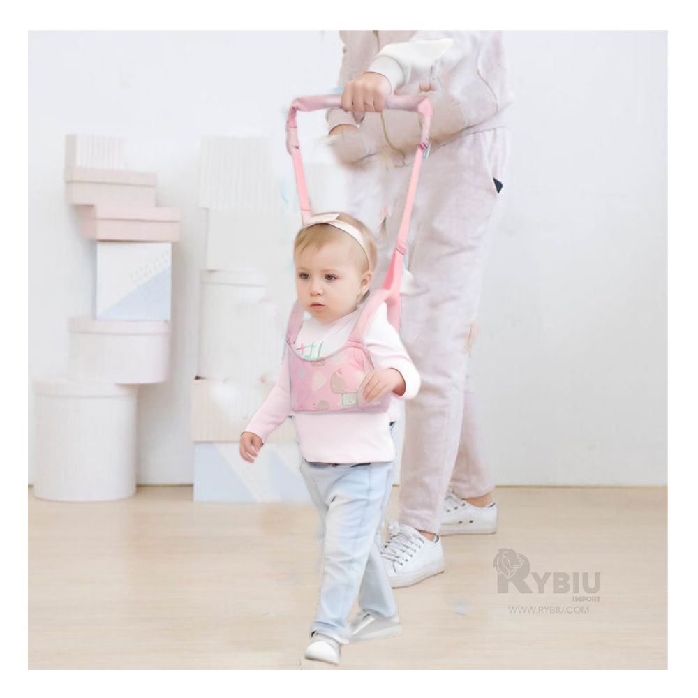 Arnes Caminador Primeros Pasos en Rosado Y+Papel de Regalo Arnes Caminador Primeros Pasos en Rosado Y+Papel de Regalo