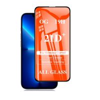 Mica para iPhone 15 Pro Max Protector 21D Antishock Vidrio Templado Resistente a Golpes y Caídas