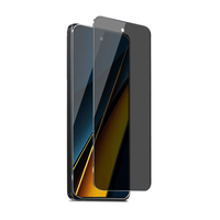 Mica para Note 8 Pro Vidrio Templado Anti-Espía Antishock Resistente a GOLPES y CAÍDAS