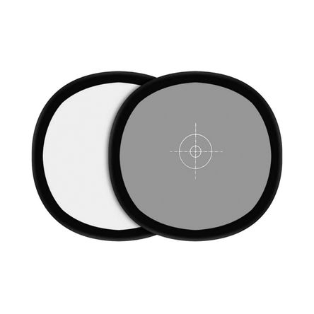 Tarjeta de balance de blancos 18% de 30cm