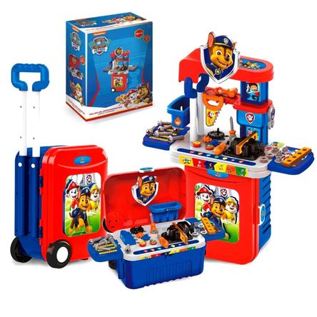 Set De Herramientas Y Maleta 3 En 1 Paw Patrol