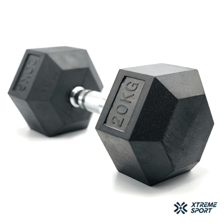 Mancuernas Pesas Hexagonal de 20kg Ergonomica Mancuernas Pesas Hexagonal de 20kg Ergonomica