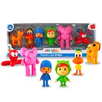 Set de Figuras Articulables Pocoyo y sus Amigos 6pcs
