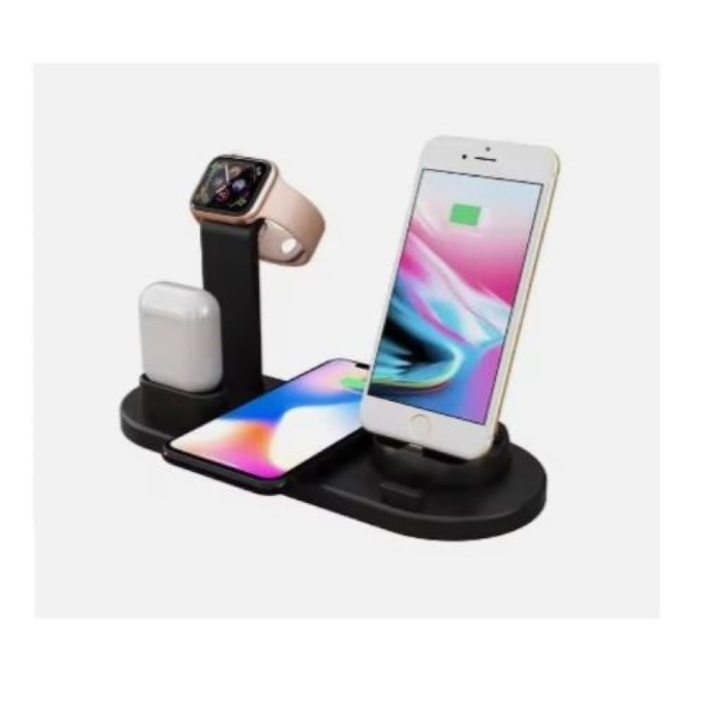 Cargador 5 en 1 para celulares smartwatch y auricular Cargador 5 en 1 para celulares smartwatch y auricular