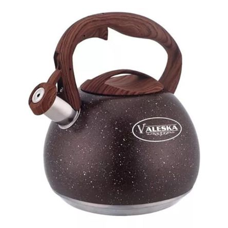 Tetera Silbadora en Roca Volcánica 5 Litros Marrón Tetera Silbadora en Roca Volcánica 5 Litros Marrón