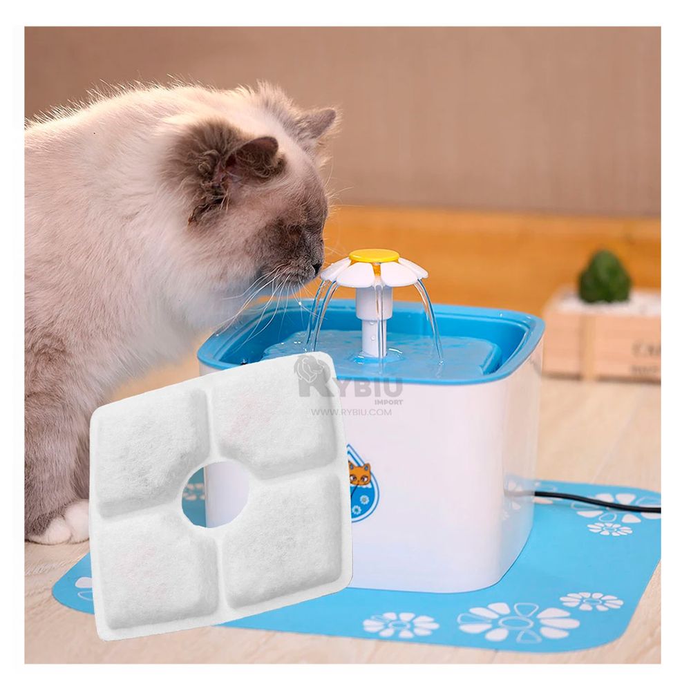Set de Purificación de Agua Mascota Blanco Y+Papel de Regalo Set de Purificación de Agua Mascota Blanco Y+Papel de Regalo