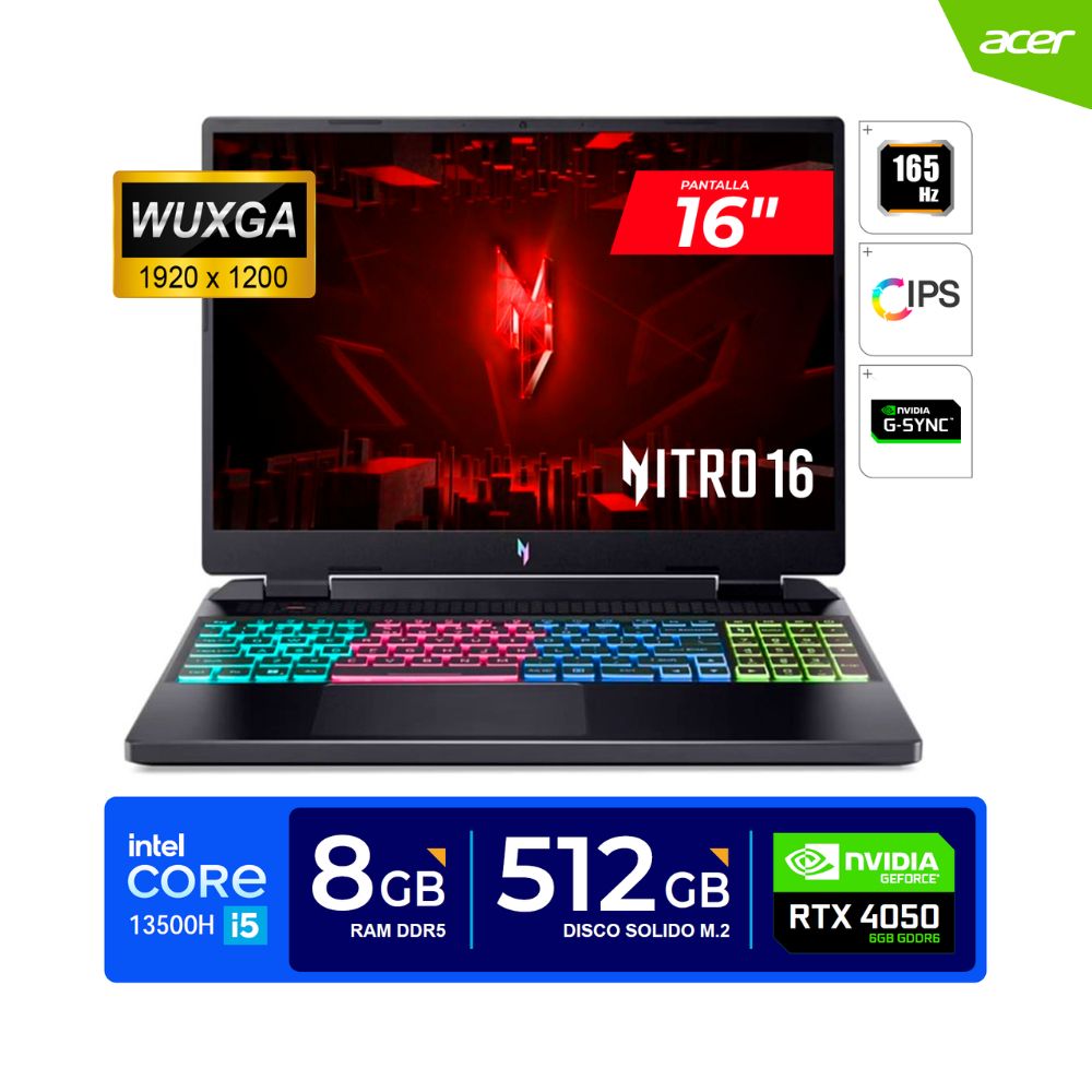 Laptop Acer Nitro 16 16 Laptop Acer Nitro 16 16