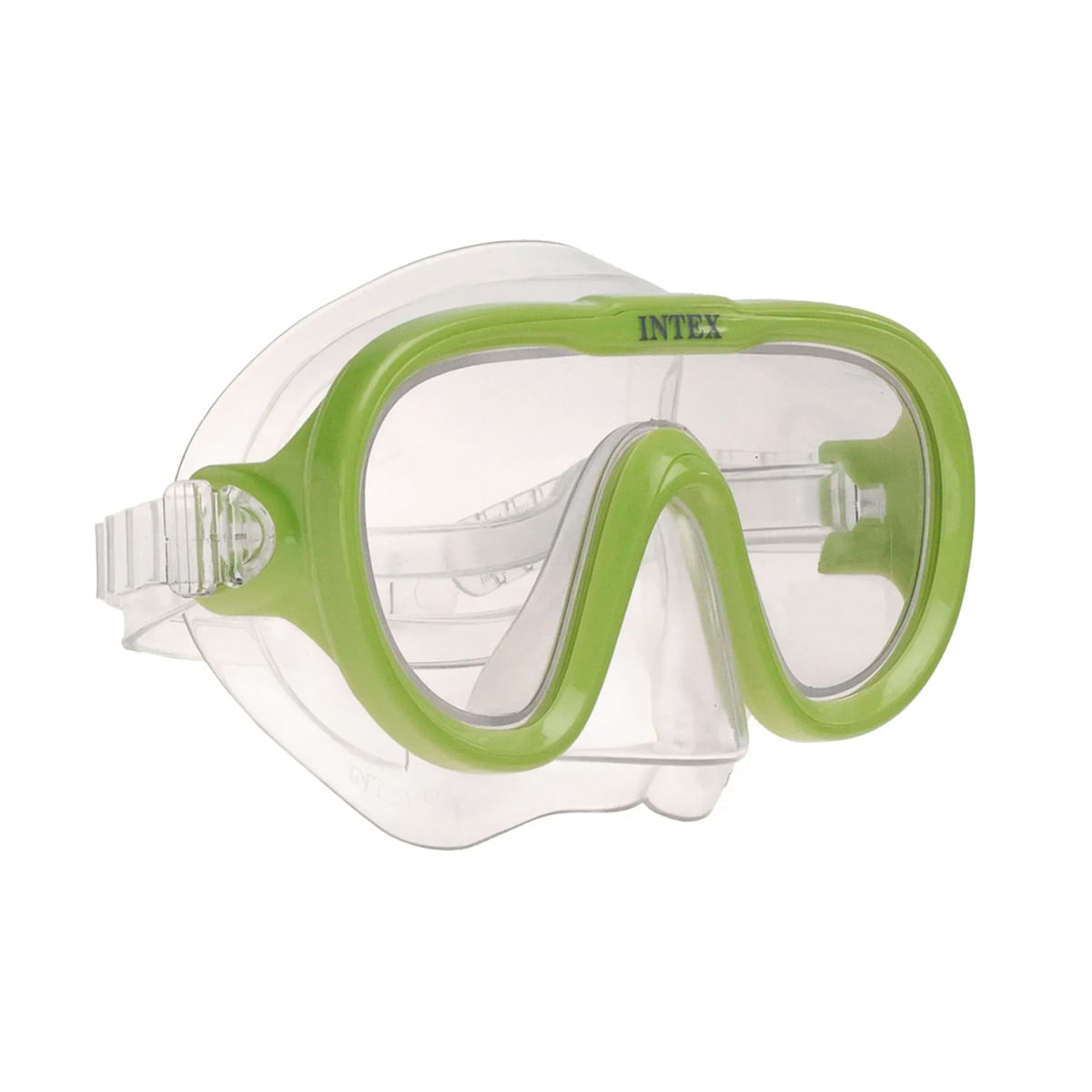 Mascara Ergonomica de Buceo Verde Y+Regalo Ligas para Peinar