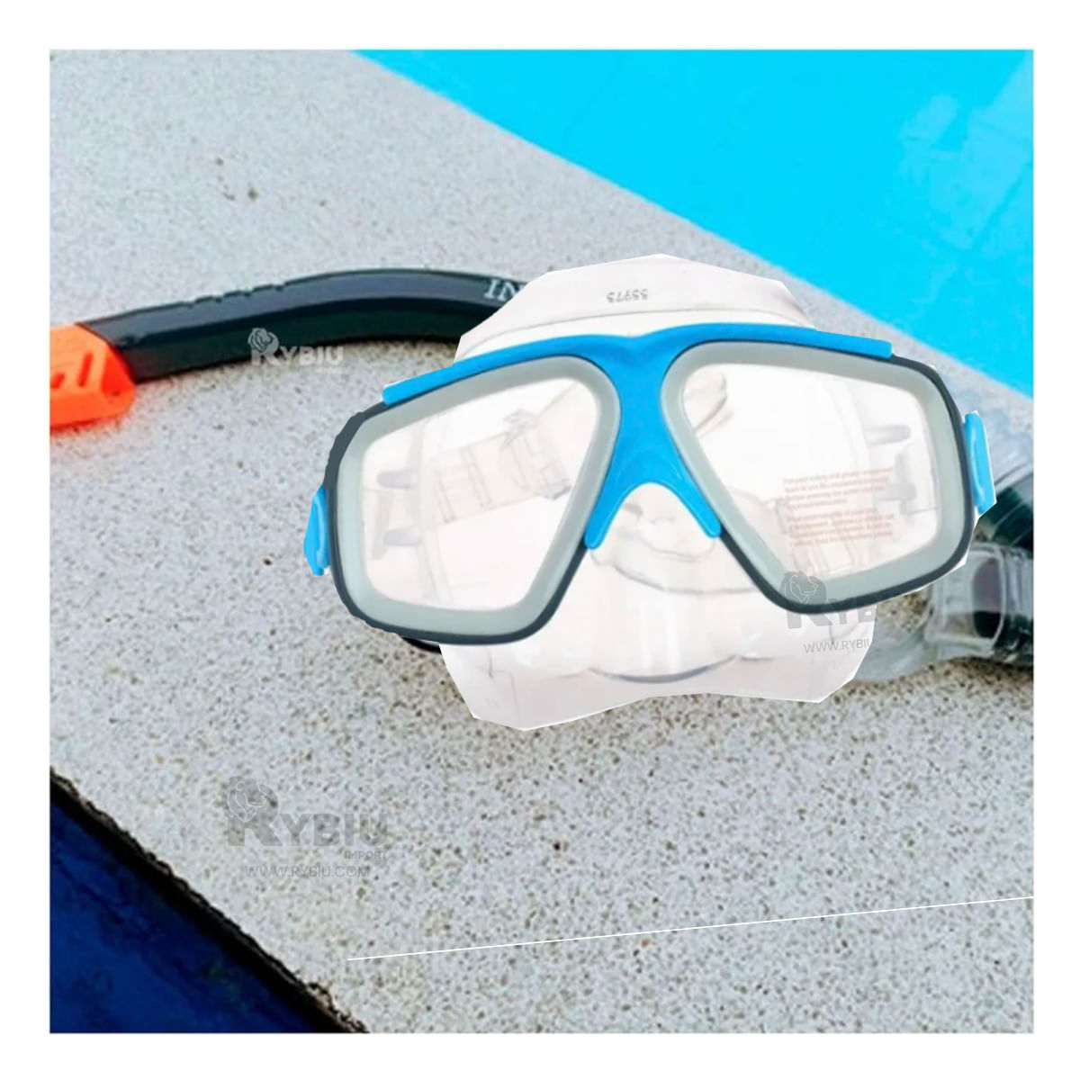 Lentes Manejables con Proteccion UV Color Celeste Y+Stickers