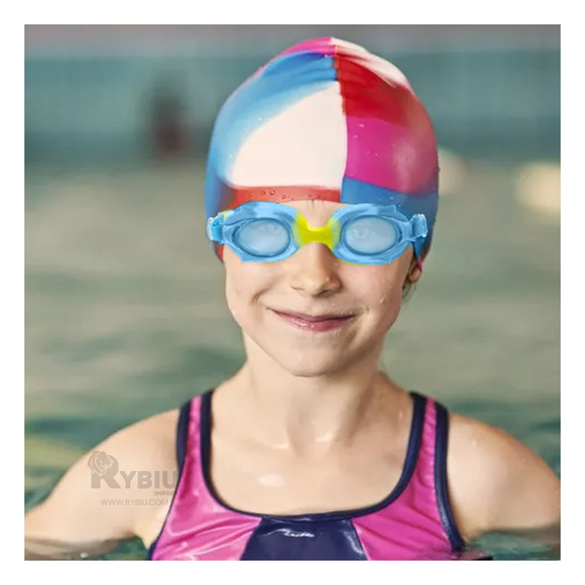 Lente Adaptables para Nadar en Multicolor Y+Papel de Regalo