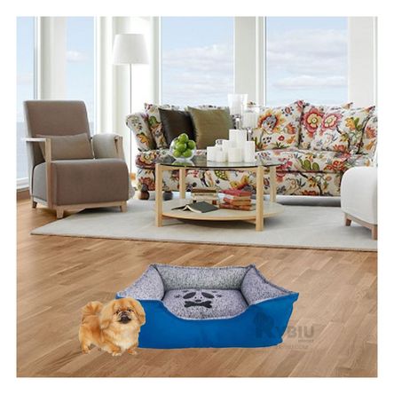 Cama Talla S Ideal para Perro en Azul Y+Regalo Agendita Cama Talla S Ideal para Perro en Azul Y+Regalo Agendita