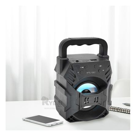 Parlante con Altavoces y Bluetooth en Color Negro