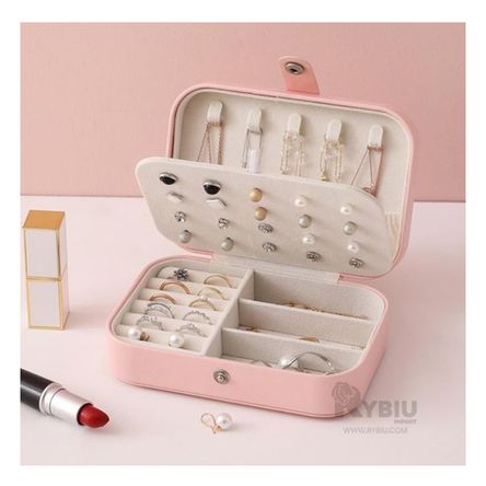 Joyero con Boton de Seguridad Rosado Bebe Y+Papel de Regalo Joyero con Boton de Seguridad Rosado Bebe Y+Papel de Regalo