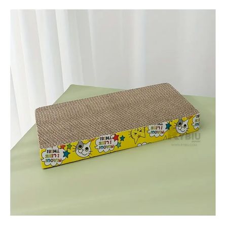 Cama Antiestres para Mininos en Carton Y+Post-it adhesivos Cama Antiestres para Mininos en Carton Y+Post-it adhesivos