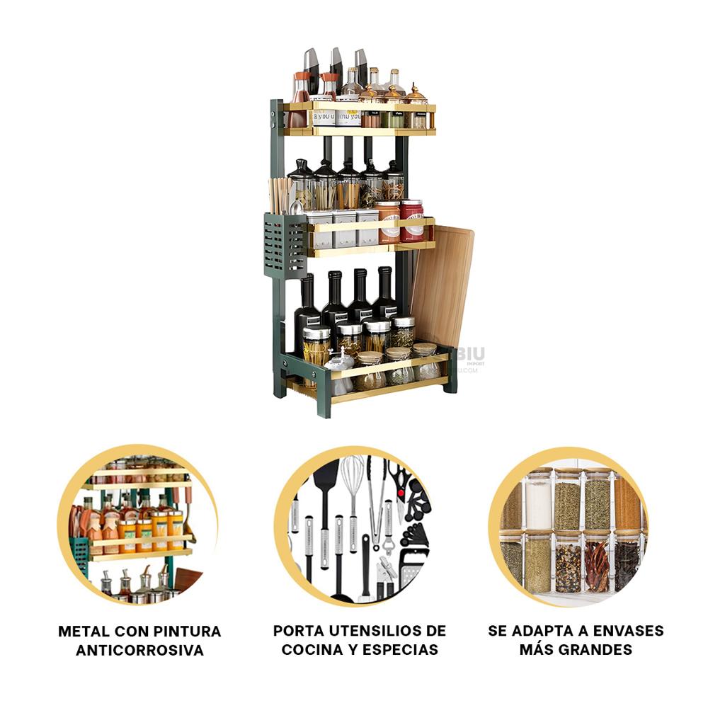 Almacenero para el Hogar en Verde Y+Post-it Adhesivos