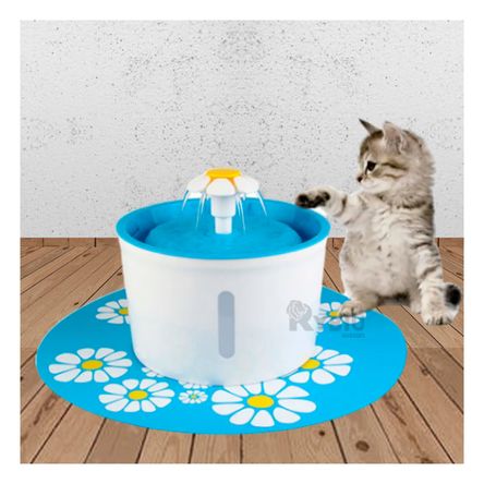 Fuente para Mascotas de Casa en Tono Celeste Y+Agendita Fuente para Mascotas de Casa en Tono Celeste Y+Agendita