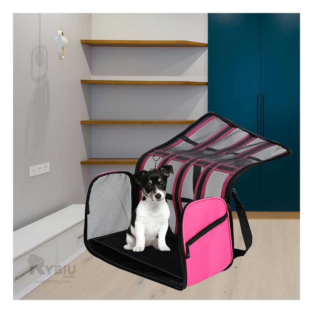 Mochila Amplia para Can de Color Fucsia Y+Regalo Stickers Mochila Amplia para Can de Color Fucsia Y+Regalo Stickers