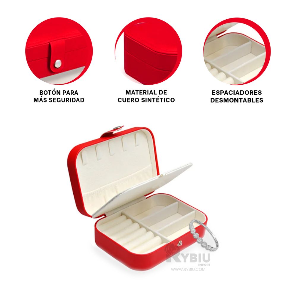 Cofre Joyero Multifuncional Rojo Y+Post-it | Promart.pe - Promart