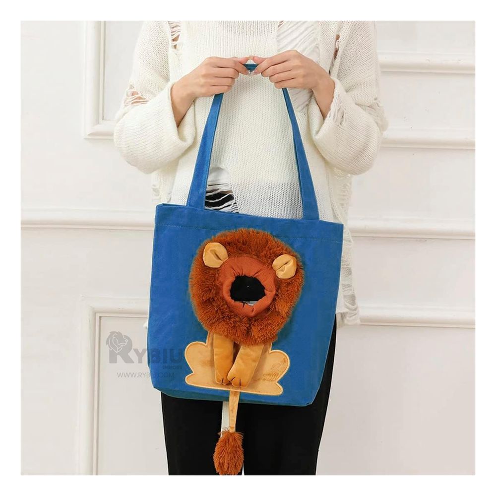 Transportador para Mascotas Color Azul Y+Post-it adhesivos Transportador para Mascotas Color Azul Y+Post-it adhesivos