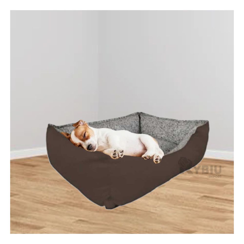 Cama Hipoalergica para Perros de Marron Y+Regalo Stickers Cama Hipoalergica para Perros de Marron Y+Regalo Stickers